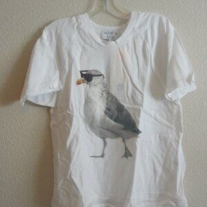 Wildfox Cool Seagull Tee in White